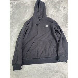 Adidas Originals Pullover Hoodie Men's Size Medium Black